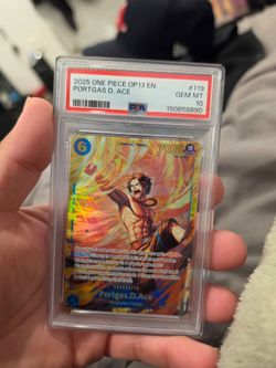 Prtgas.D.ace psa 10 one piece