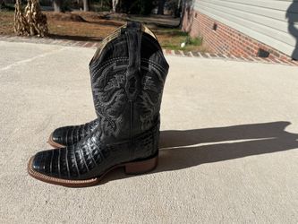 Crocodile Skin Boots