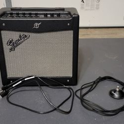 Fender Mustang II and Footswitch