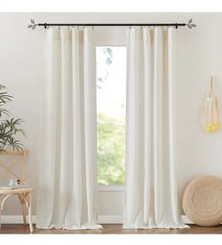 Linen curtains 
