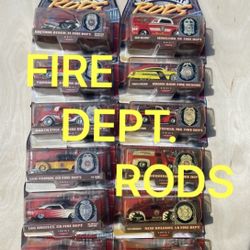 Hot Wheels Fire Department Rods