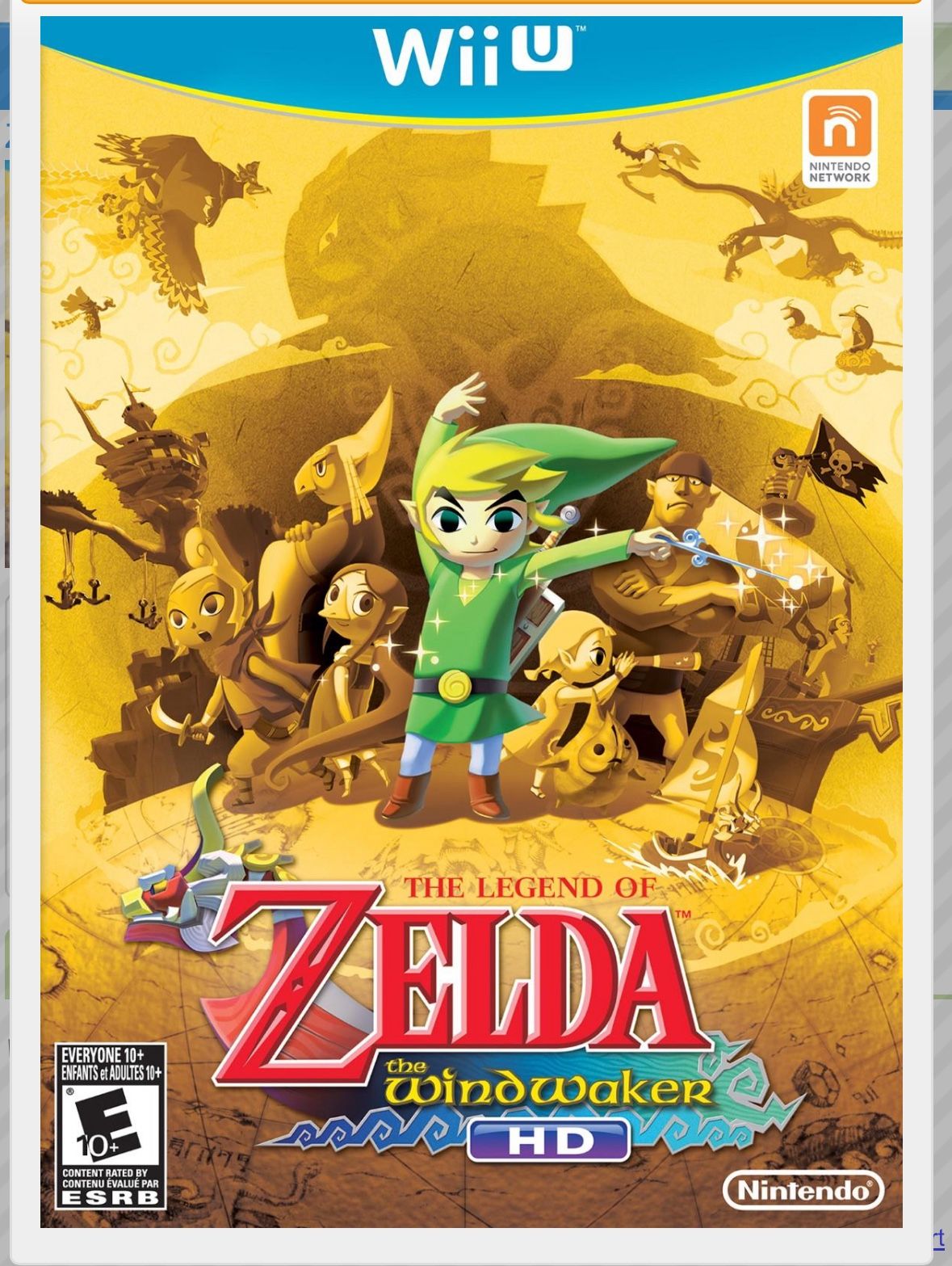 Zelda The Windwaker Hd