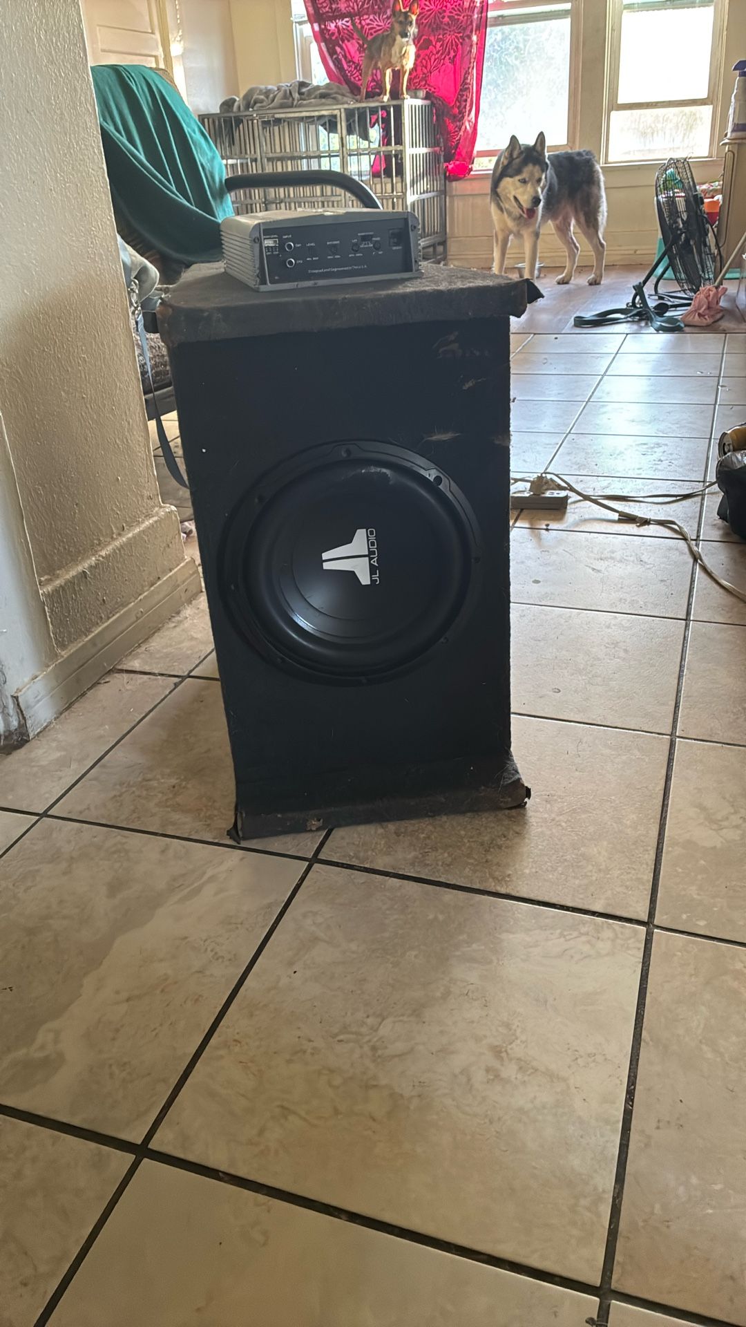 Subwoofer And amplifier