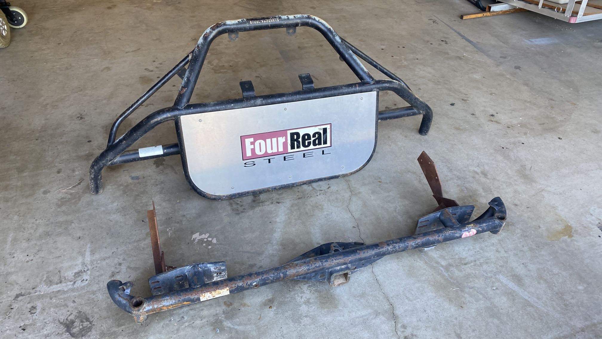 Jeep Front And Rear Bumpers Four Real Steel