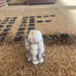 Small Craved Japanese Figure