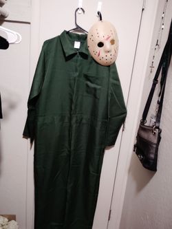 Jason Voorhees Halloween Costume with Mask