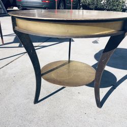 Mid Century cast Iron Table. VERY HEAVY!! 