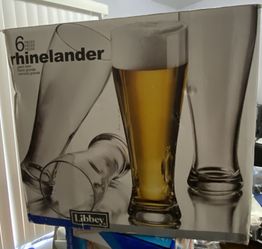 Beer Glasses Brand New
