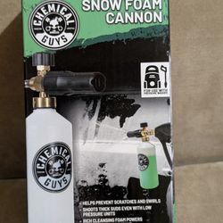 New Snow foam Cannon 