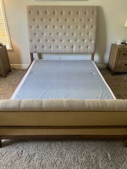 Upholstered Queen Bed Frame