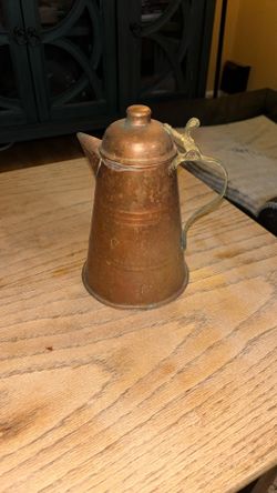 brass tea pot