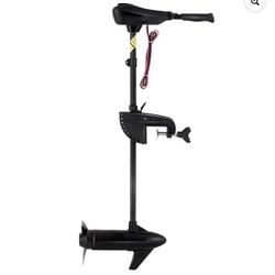 Costway New 55lbs Freshwater Transom Mounted Trolling Motor 36" Shaft