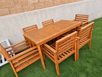 Patio table set