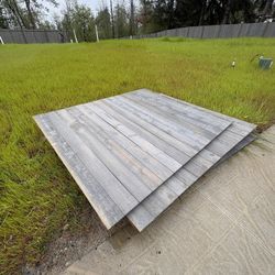 (7) 6’ Tall X 8’ Wide Cedar Fence Panels 
