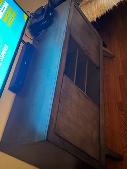 Mid century modern TV Console