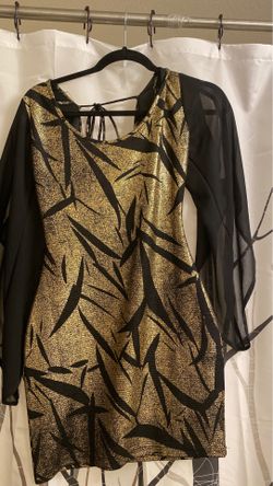 Gold Evening dress