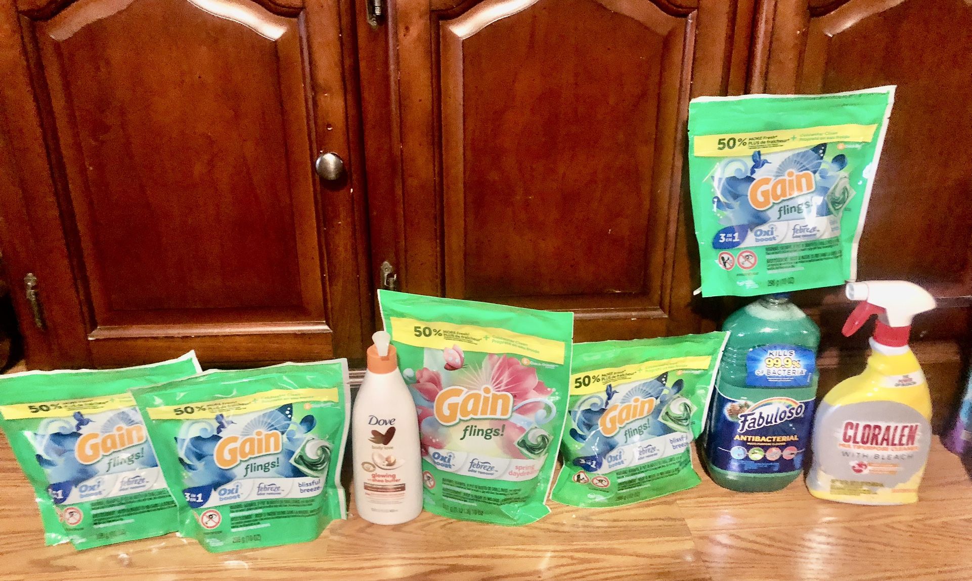 GAIN PODS LAUNDRY BUNDLE 
