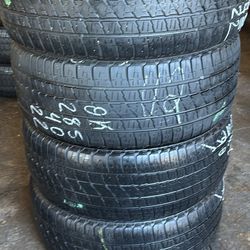 285/45/22 Bridgestone Dueler Tires