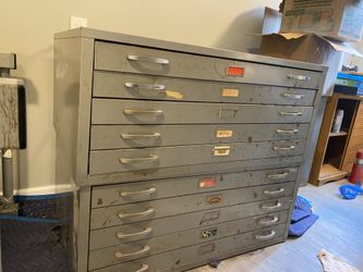Flat File Cabinet