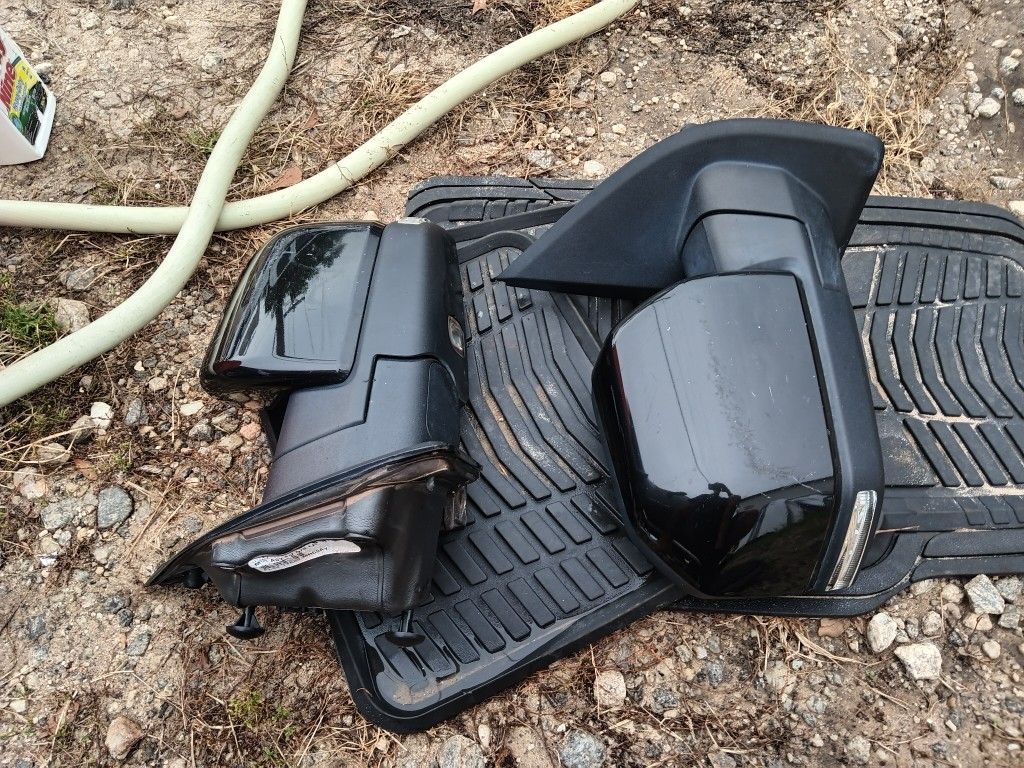 2017 F-150 Left And Right Door Mirrors Only Original Parts