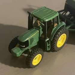 John Deer 6220 Tractor w/ 1590 Grain drill 1/64