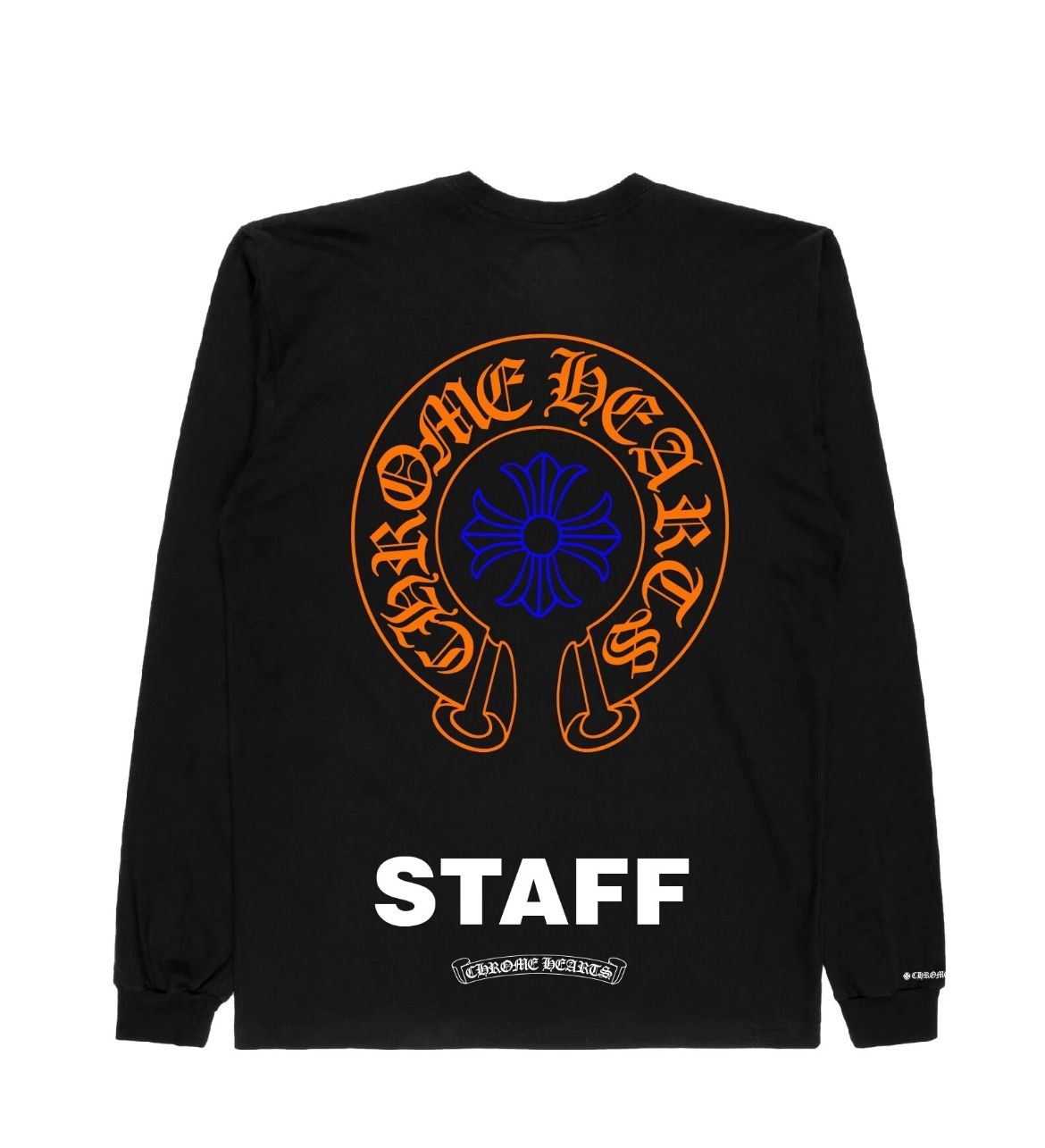 Chrome Hearts STAFF Shirt Long Sleeve T-shirt NEW Size Large Holiday 2024/2025