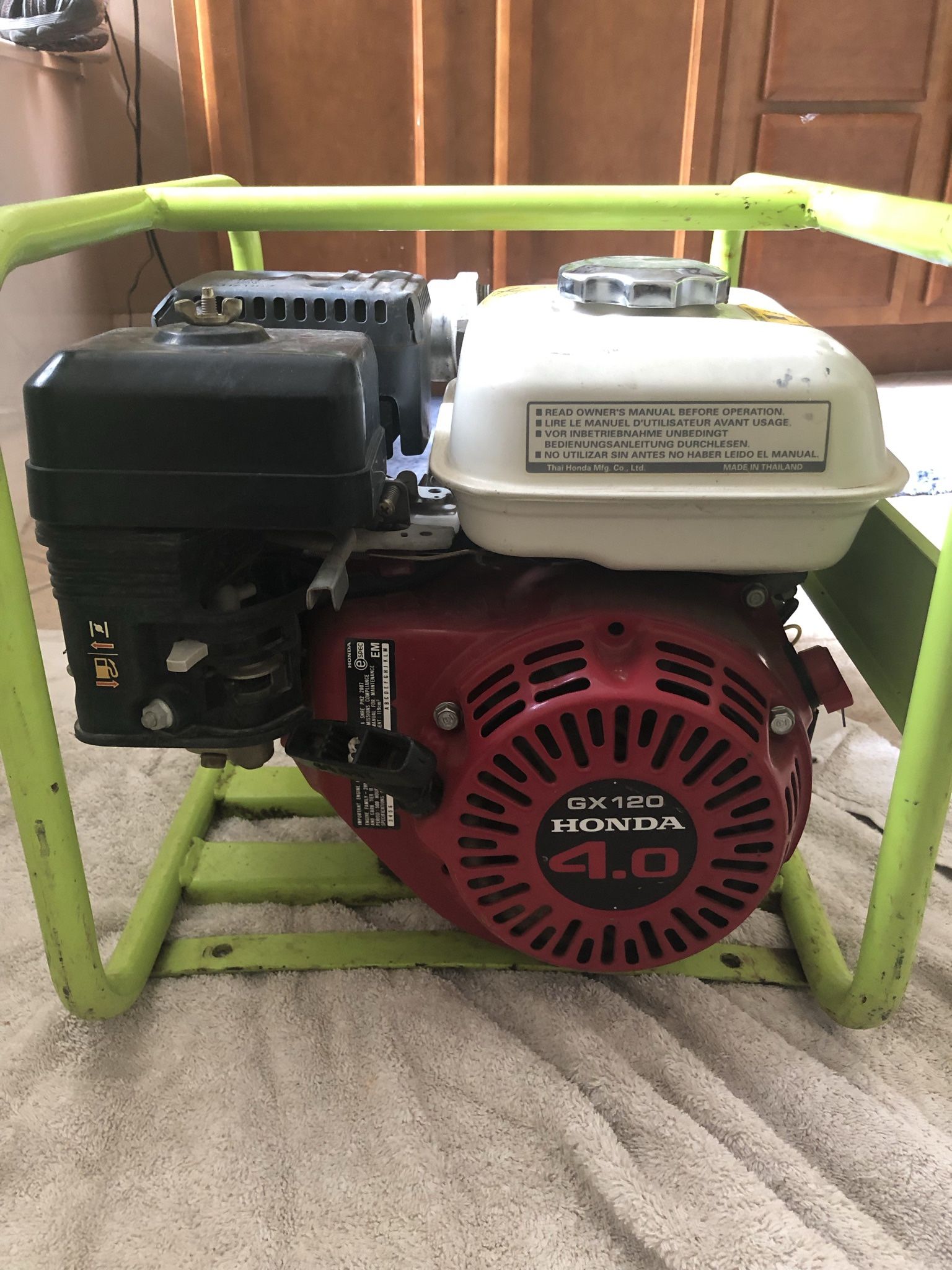Honda Trash Water Pump