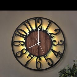 20” Wall Clock-Farmhouse