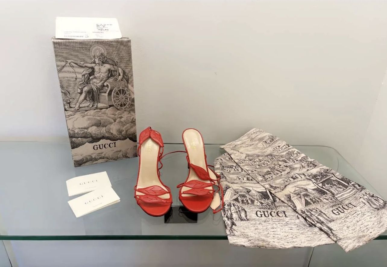 Red Gucci Heels