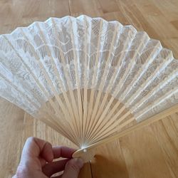 Bridal shower accessories paper parasol, lace fan, flower hair vine, shower quiz game, photo booth props, Bride sash, makeup bag & clutch purse

$20 f