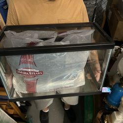 10 Gallon Fish Tank With mesh Top 