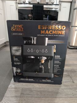 Espresso machine THYME & TABLE