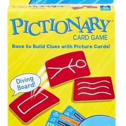 Mattel Games Pictionary Card Game NWT