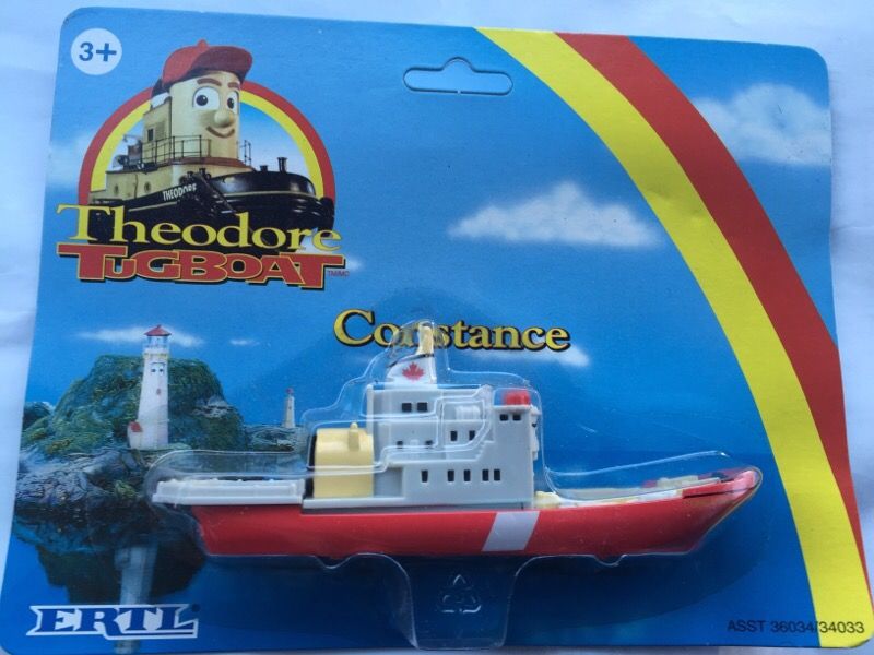 Theodore Tugboat bath toy by Ertl