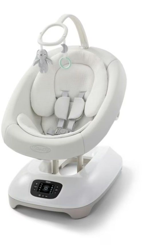 Graco SmartSense Soothing Baby Swing With Cry Detection, 0 to 9 Months, Rori