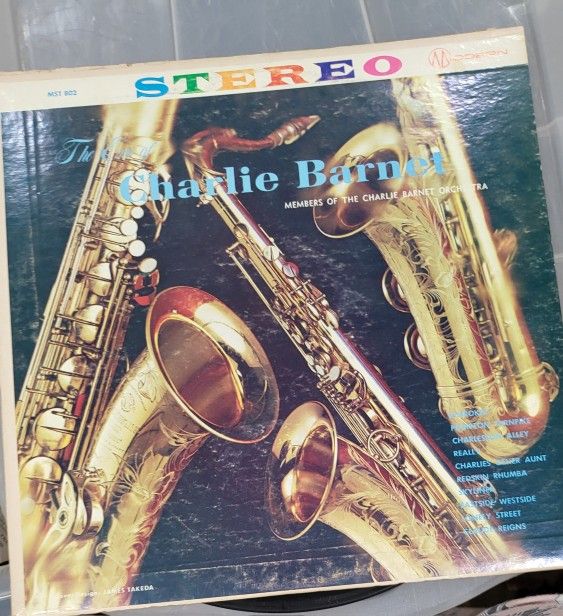Charlie Barnet vintage vinyl record