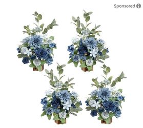 Arregmements 4 Pices Dusty Blue 