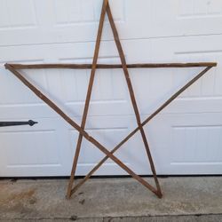 VINTAGE Tobacco Stick House, Barn STAR