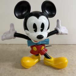 Disney Parks Mickey Mouse Figure 9.75” Hard Plastic Drink Cup Disneyland NEW!!!