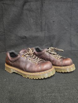 Dr. Martens 8312 FBX Brown Leather Shoes Men's Size 10 w/ Original Box