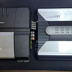 Amplifiers  4ch & 2ch  600w 300w