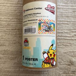 Pokemon World Championship 2025 Exclusive Poster Car Scene SoCal