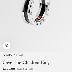 2 Authentic Bulgari Rings In A Box