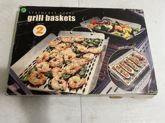 Stainless Steel Grill Basket 