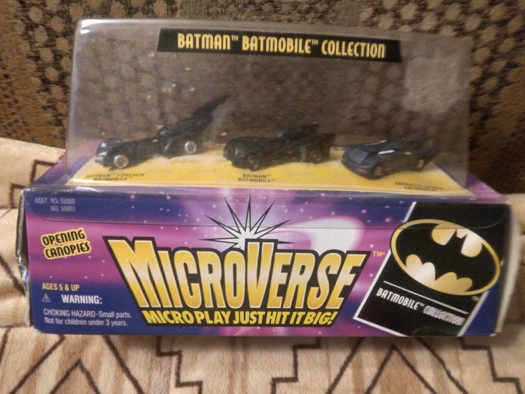 3 Micro Batmoblies