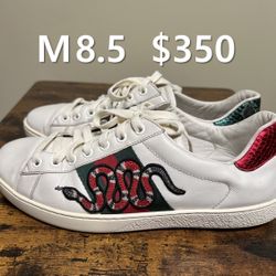 GUCCI Ace Embroidered Snake