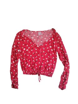 Long Sleeve Crop Top