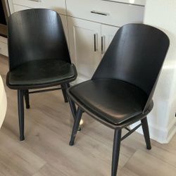 Modern Bucket Chairs - Urban Stylish Dining Or Side 3 Chairs