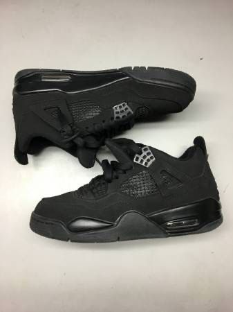 NIKE Jordan 4 Retro Mid Black Cat size 8 pre-owned