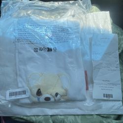 Supreme Bear Tee. SS25 - medium - White. IN HAND